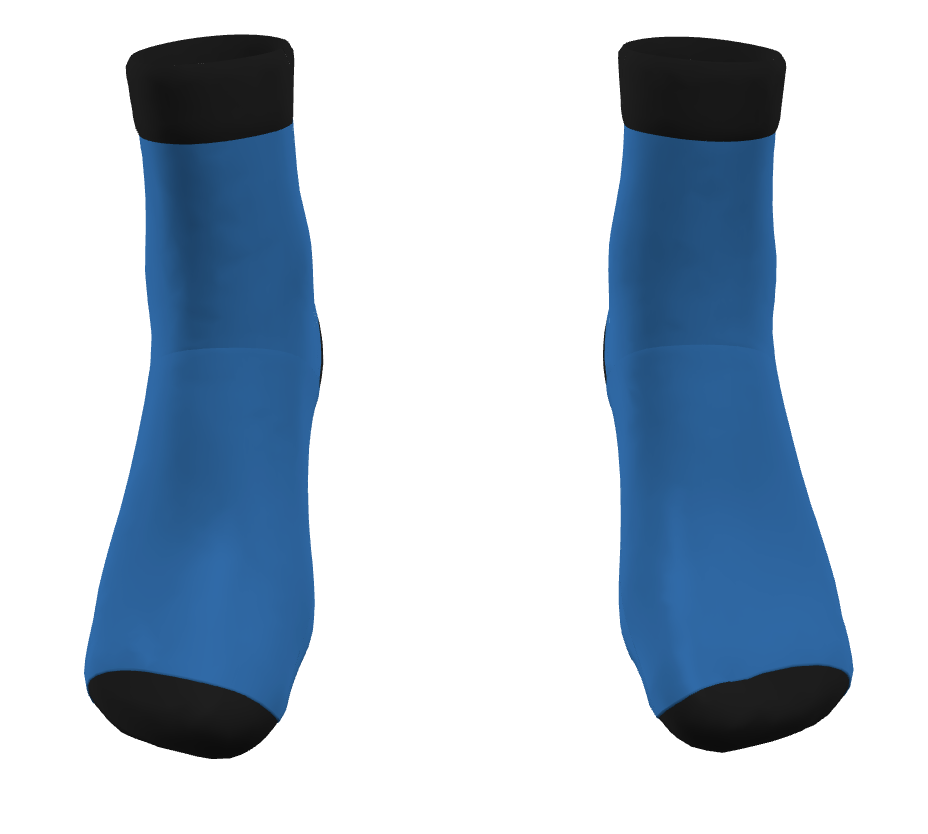 short socks with cuff